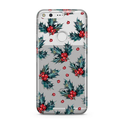 Holly berry Google Pixel Case