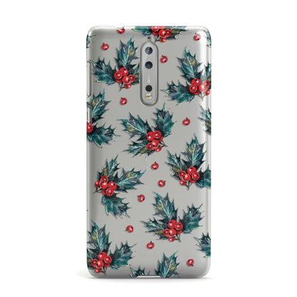 Holly berry Nokia Case