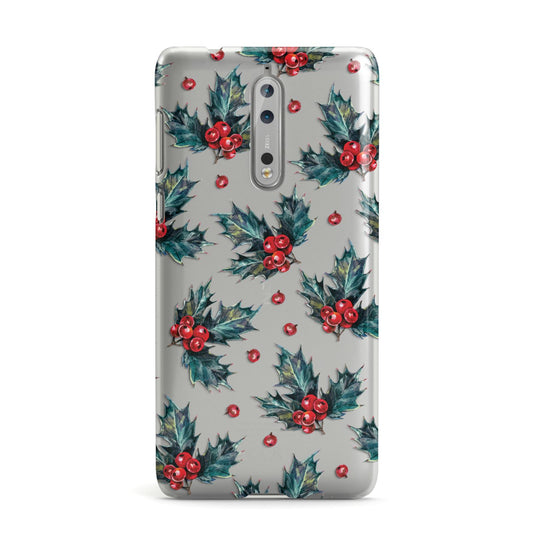 Holly berry Nokia Case