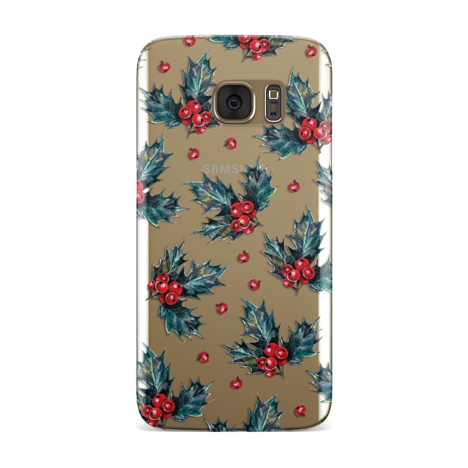 Holly berry Samsung Galaxy Case