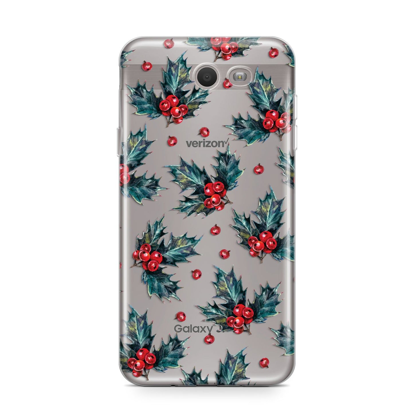 Holly berry Samsung Galaxy J7 2017 Case