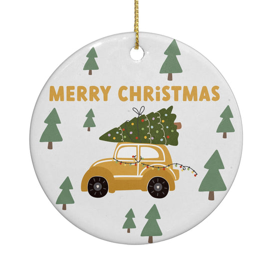 Home for Christmas Circle Decoration