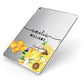 Honey Personalised Names Apple iPad Case on Silver iPad Side View