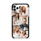Honeycomb Photo Apple iPhone 11 Pro Max in Silver with Black Impact Case