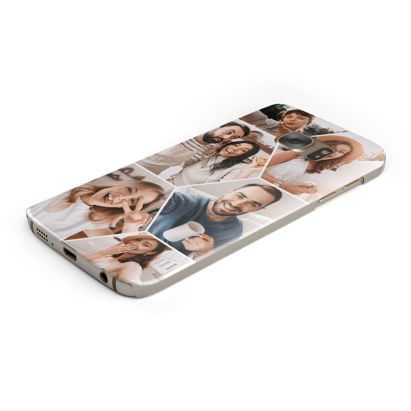Honeycomb Photo Samsung Galaxy Case Bottom Cutout