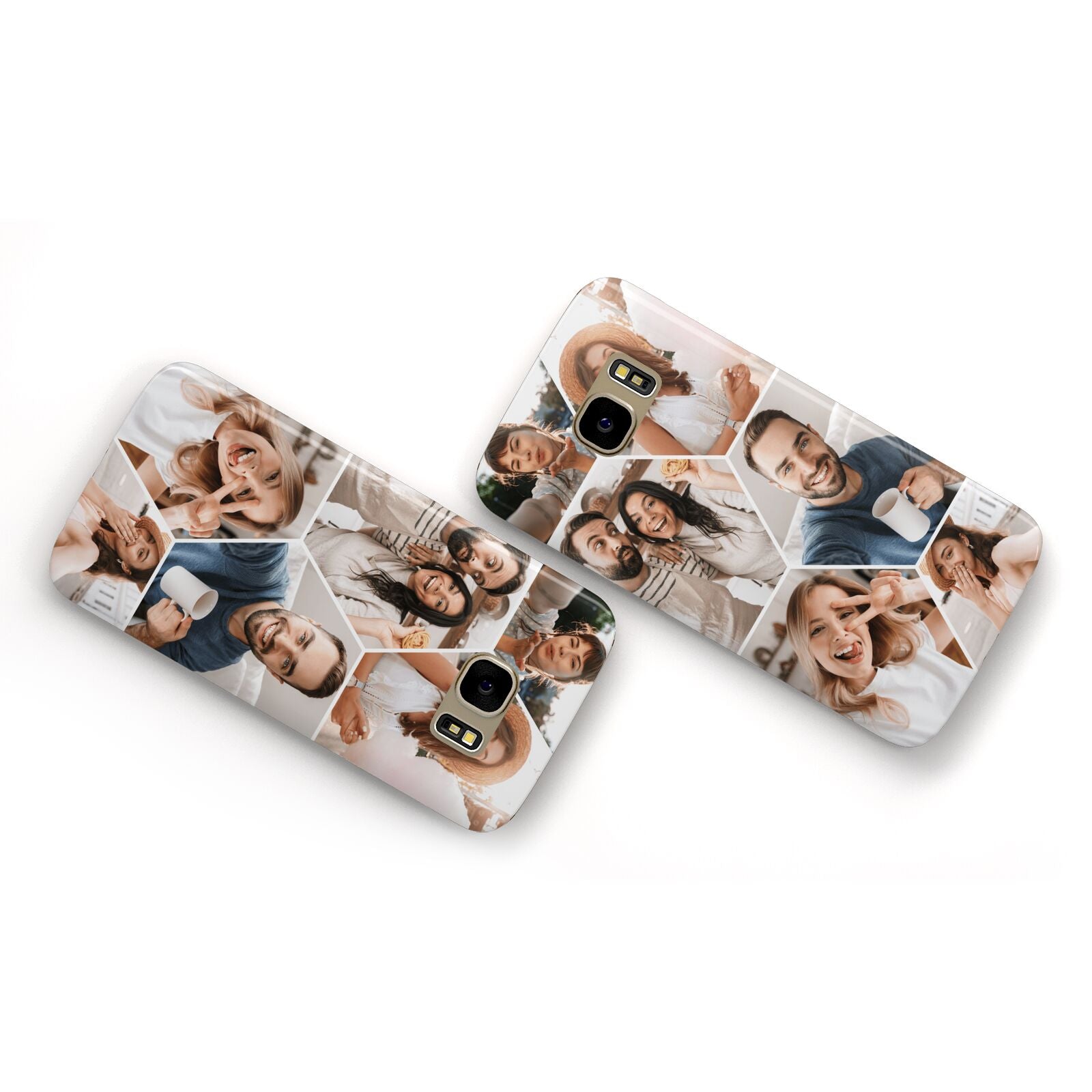 Honeycomb Photo Samsung Galaxy Case Flat Overview