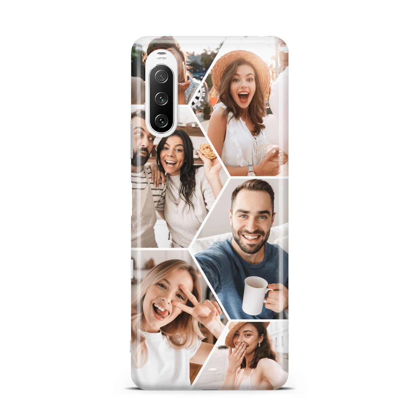 Honeycomb Photo Sony Xperia 10 III Case