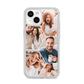 Honeycomb Photo iPhone 14 Clear Tough Case Starlight