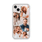 Honeycomb Photo iPhone 14 Plus Clear Tough Case Starlight