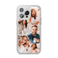 Honeycomb Photo iPhone 14 Pro Max Glitter Tough Case Silver