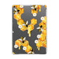 Honeycomb with Bees and Daisies Apple iPad Grey Case