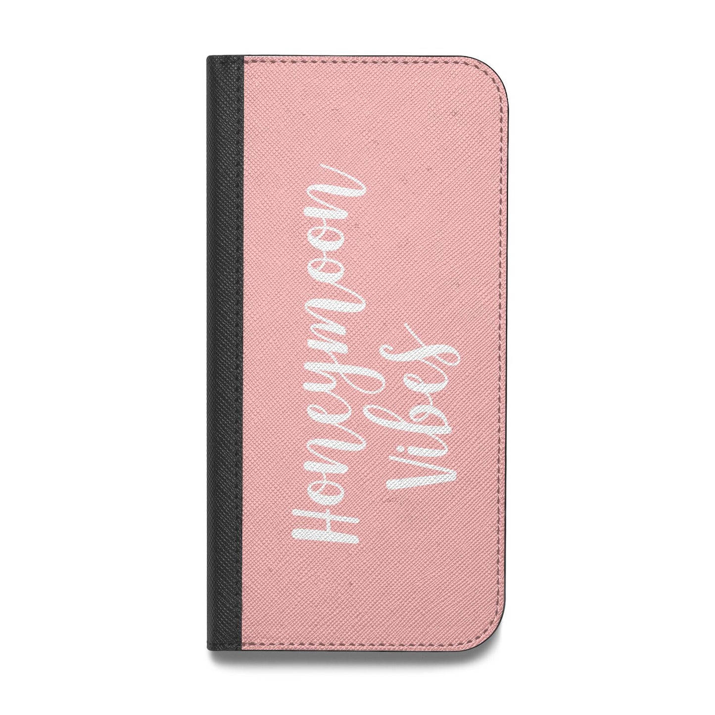 Honeymoon Vibes Vegan Leather Flip Samsung Case