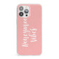 Honeymoon Vibes iPhone 13 Pro Max Clear Bumper Case