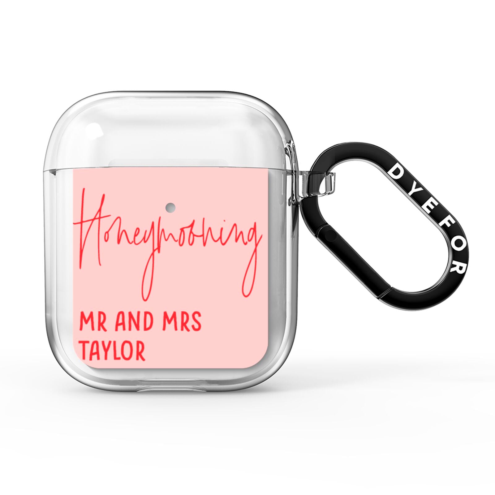 Honeymooning AirPods Clear Case