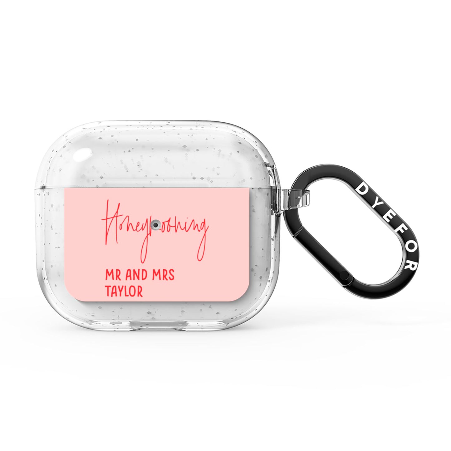 Honeymooning AirPods Glitter Case 3rd Gen