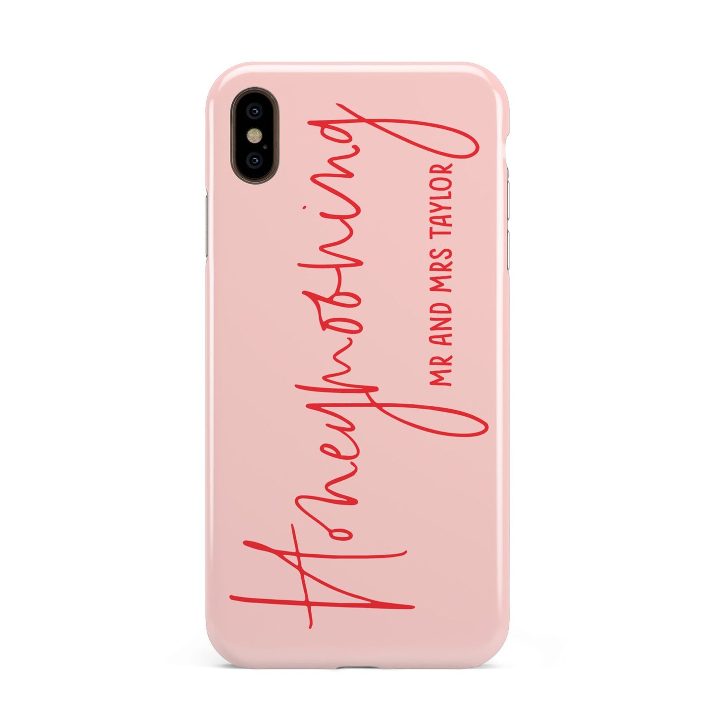 Honeymooning Apple iPhone Xs Max 3D Tough Case