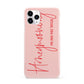 Honeymooning iPhone 11 Pro 3D Snap Case