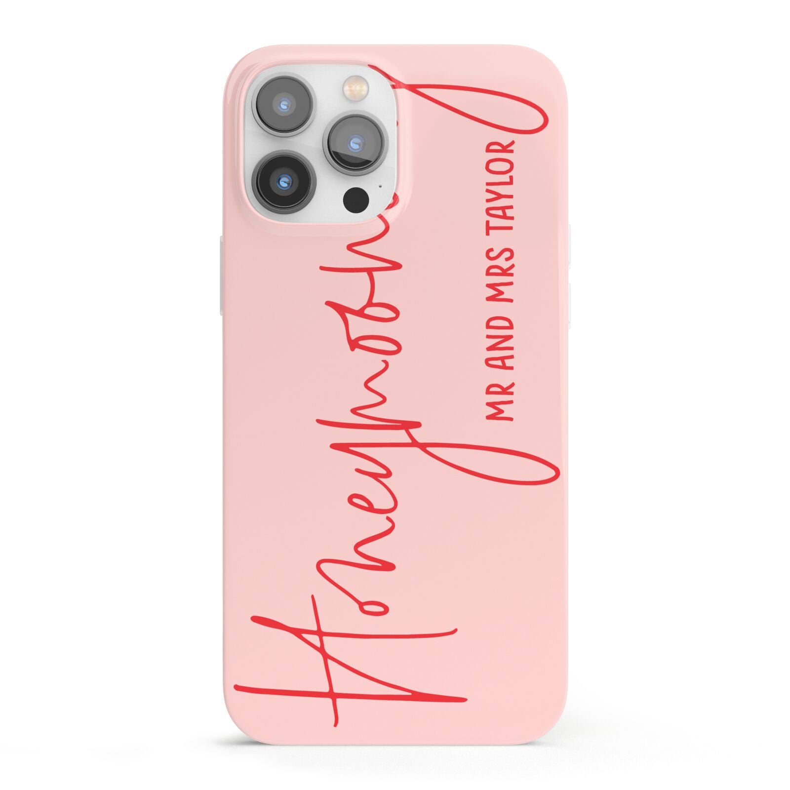 Honeymooning iPhone 13 Pro Max Full Wrap 3D Snap Case