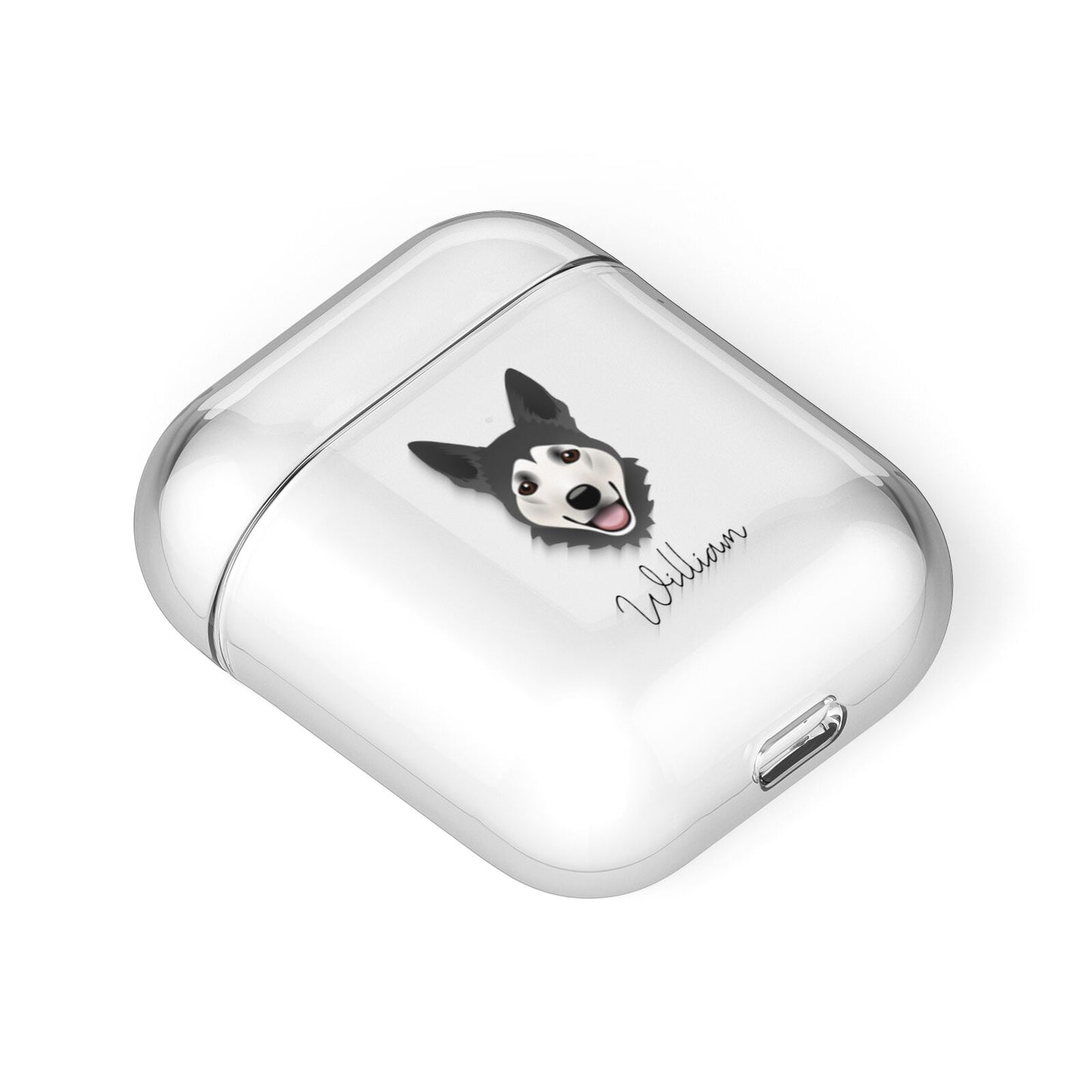 Horgi Personalised AirPods Case Laid Flat