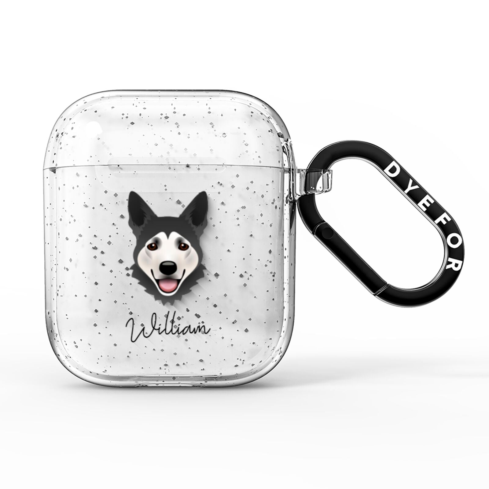 Horgi Personalised AirPods Glitter Case