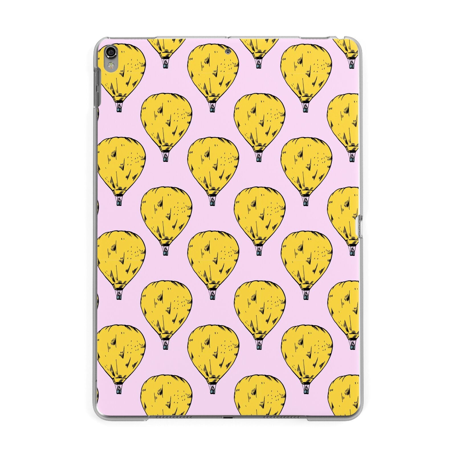 Hot Air Balloon Apple iPad Grey Case