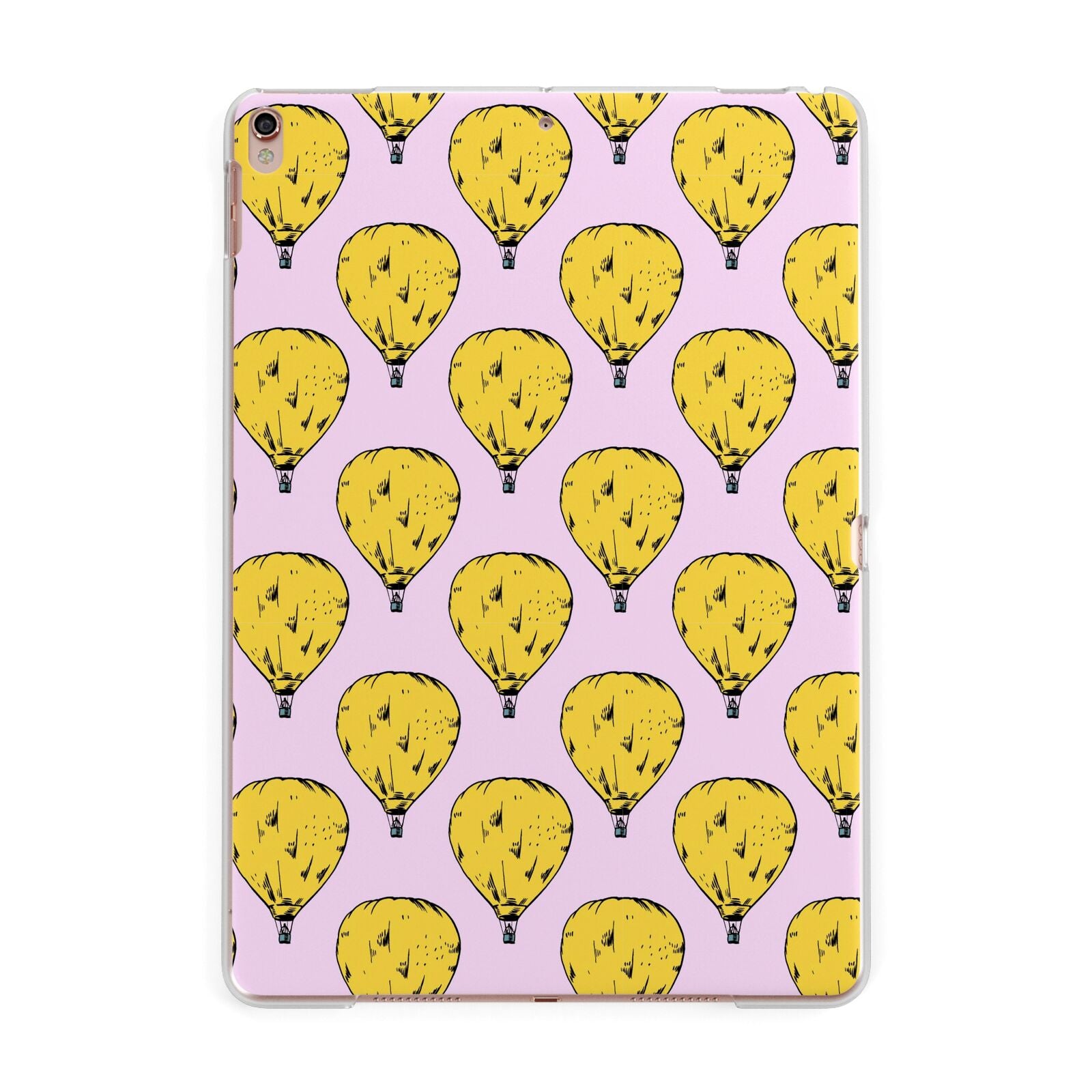 Hot Air Balloon Apple iPad Rose Gold Case