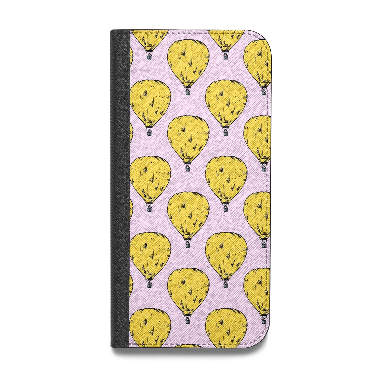 Hot Air Balloon Vegan Leather Flip Samsung Case