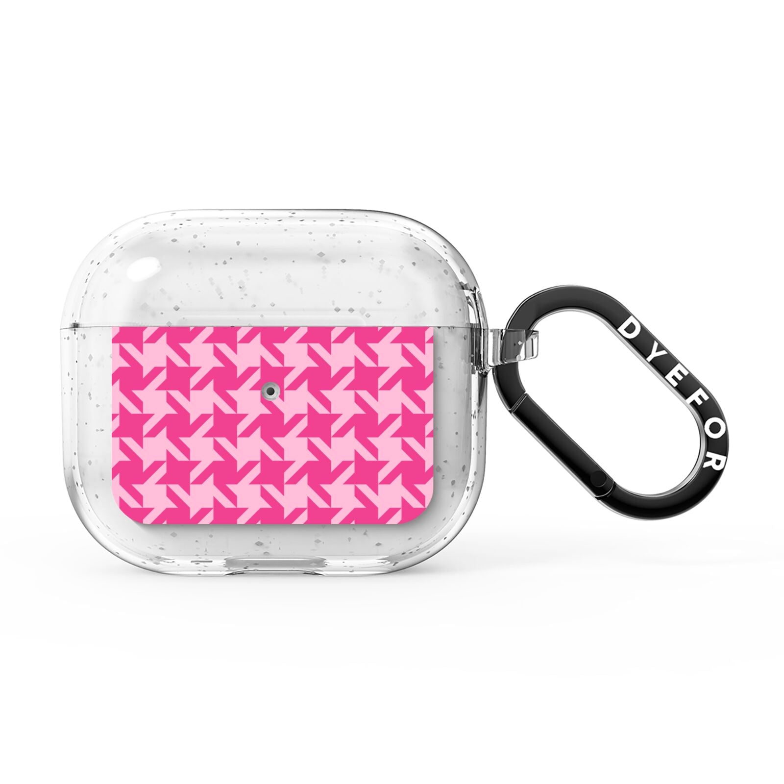 Houndstooth AirPods Glitter Case 3rd Gen
