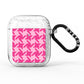Houndstooth AirPods Glitter Case