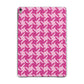 Houndstooth Apple iPad Grey Case