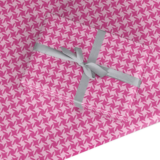 Houndstooth Custom Wrapping Paper