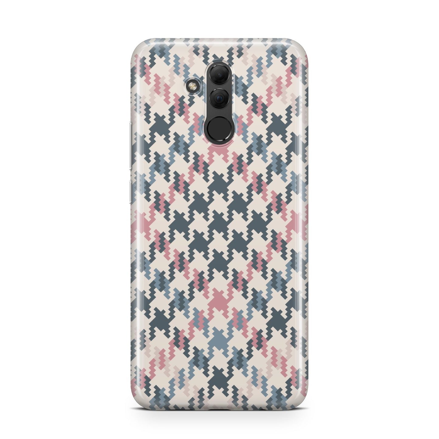 Houndstooth Fabric Effect Huawei Mate 20 Lite