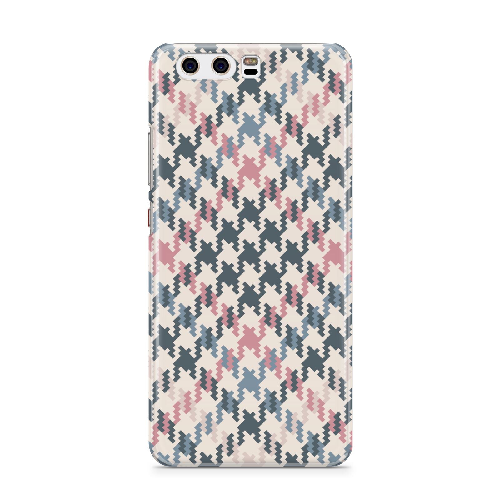 Houndstooth Fabric Effect Huawei Case – Dyefor