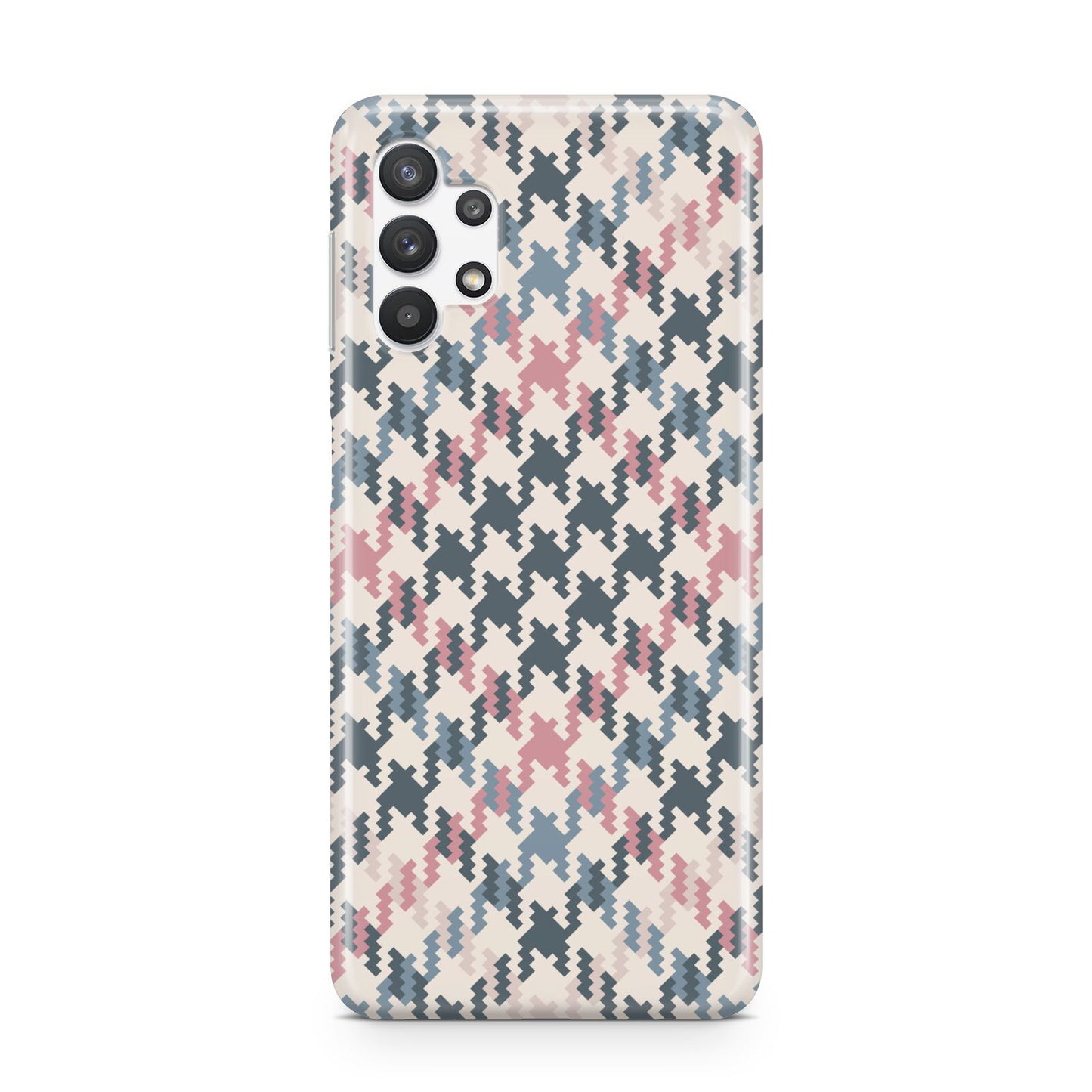 Houndstooth Fabric Effect Samsung A32 5G Case