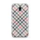 Houndstooth Fabric Effect Samsung Galaxy J3 2017 Case