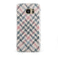 Houndstooth Fabric Effect Samsung Galaxy S7 Edge Case