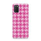 Houndstooth Samsung A02s Case