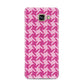 Houndstooth Samsung Galaxy A3 2016 Case on gold phone