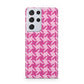Houndstooth Samsung S21 Ultra Case