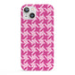 Houndstooth iPhone 13 Full Wrap 3D Snap Case