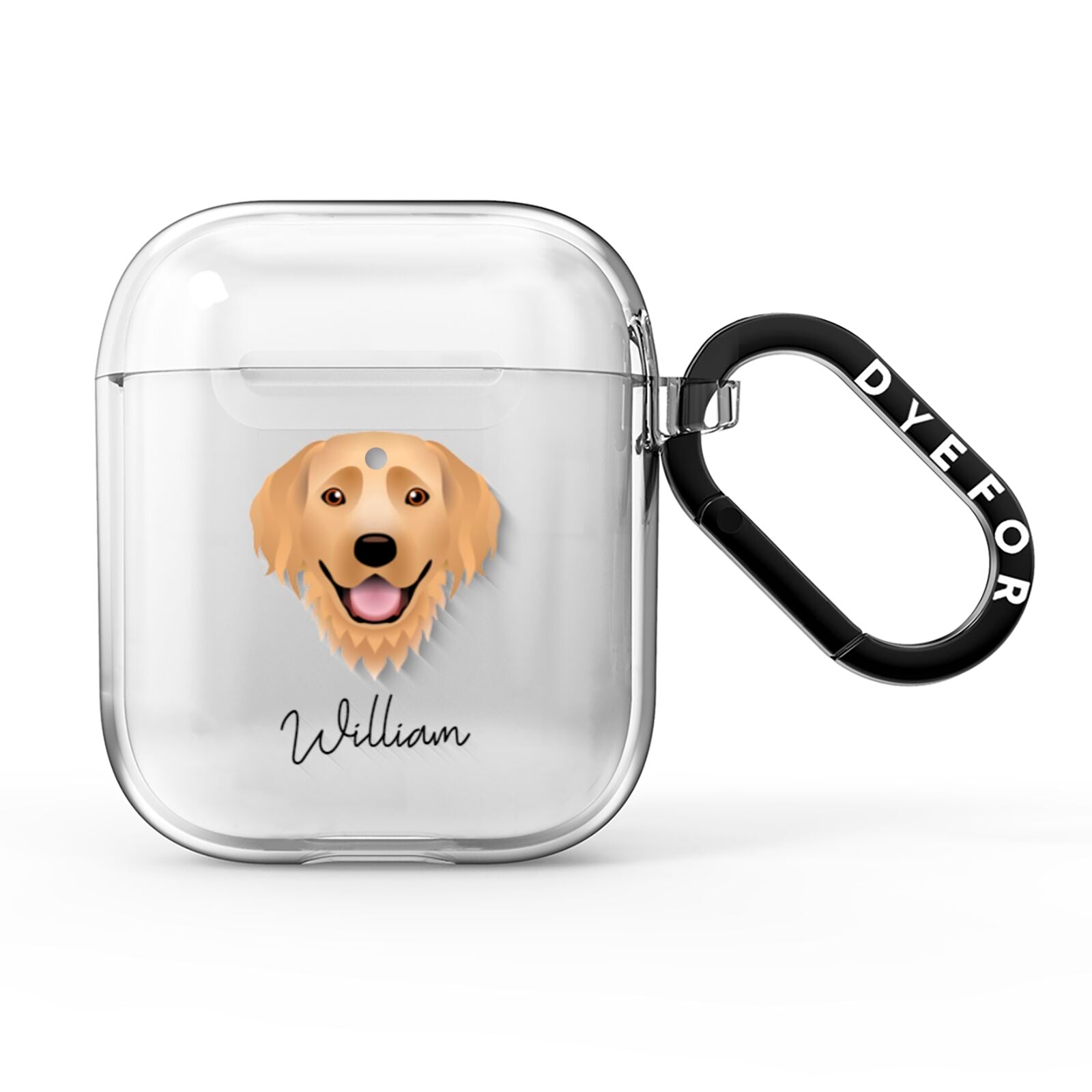 Hovawart Personalised AirPods Clear Case