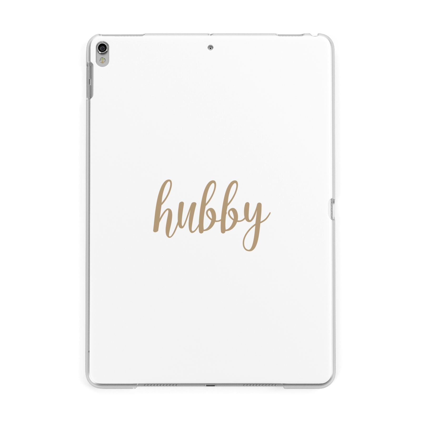 Hubby Apple iPad Silver Case