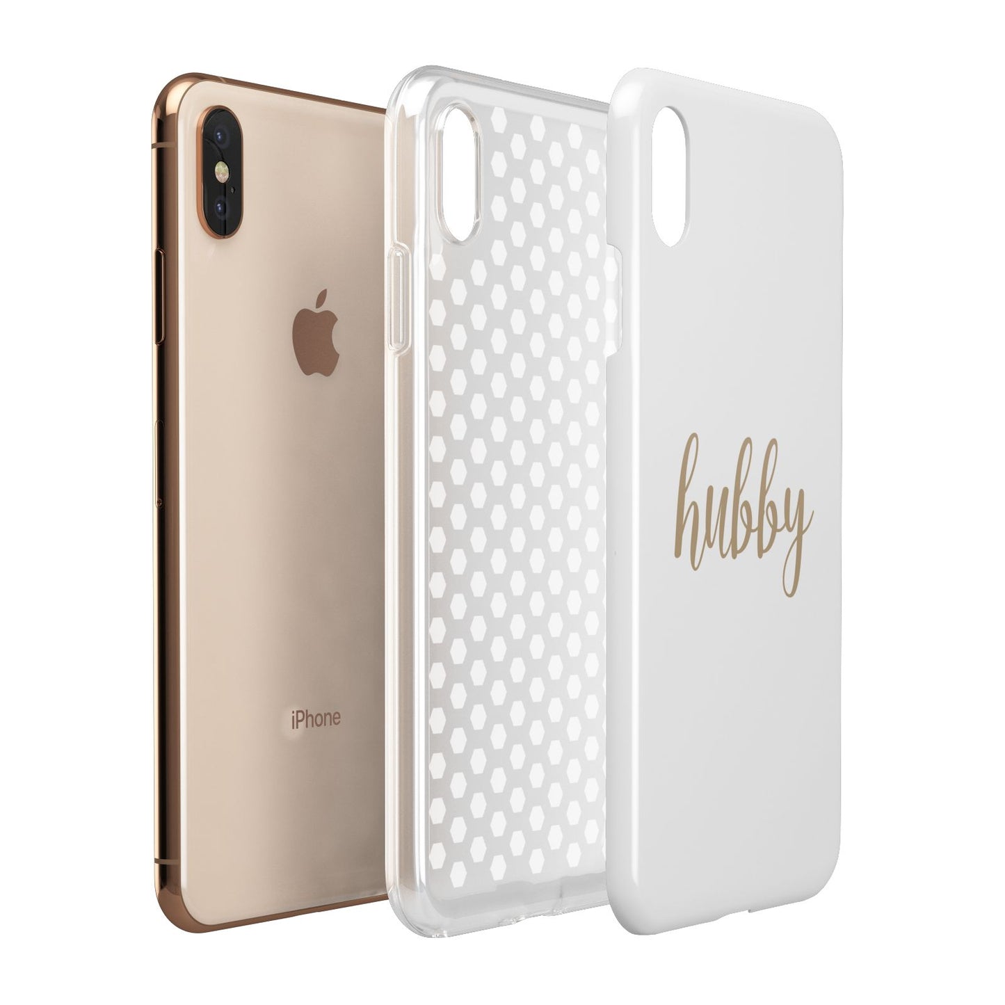 Hubby Apple iPhone Xs Max 3D Tough Case Expanded View