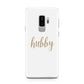 Hubby Samsung Galaxy S9 Plus Case on Silver phone