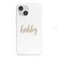 Hubby iPhone 13 Mini Clear Bumper Case
