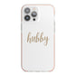 Hubby iPhone 13 Pro Max TPU Impact Case with Pink Edges