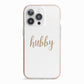 Hubby iPhone 13 Pro TPU Impact Case with Pink Edges