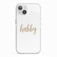 Hubby iPhone 13 TPU Impact Case with White Edges