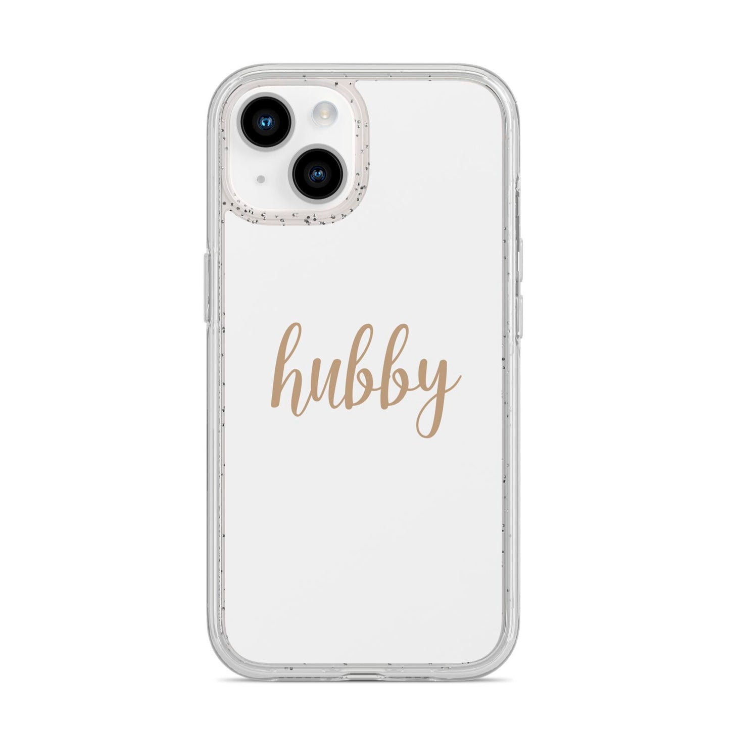 Hubby iPhone 14 Glitter Tough Case Starlight