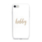Hubby iPhone 7 Bumper Case on Silver iPhone